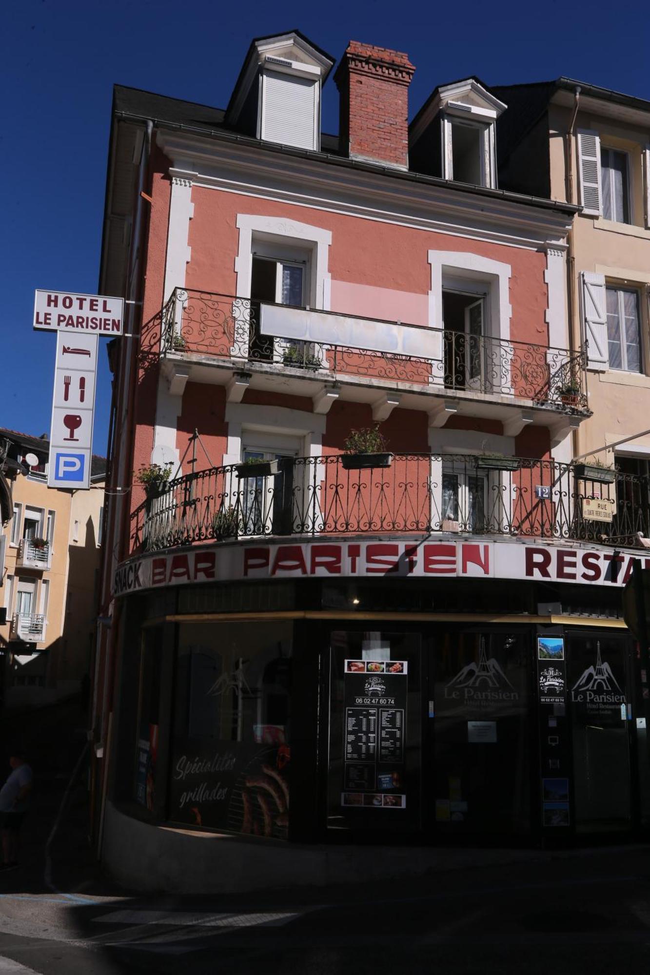 Hotel Restaurant Le Parisien Lourdes Exterior foto